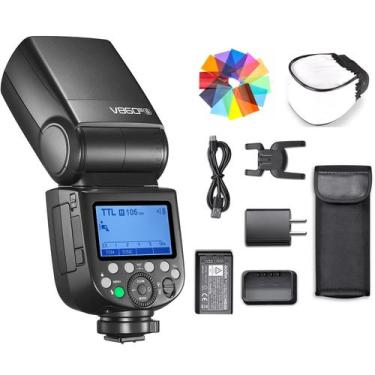 Imagem de Flash Speedlite Godox V860III-S para Sony com bateria de íon de lítio
