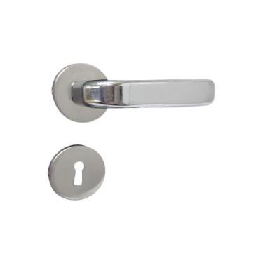 Imagem de Fechadura Stilo Roseta Cromada para Porta Interna - Mgm, Tamanho: Inte