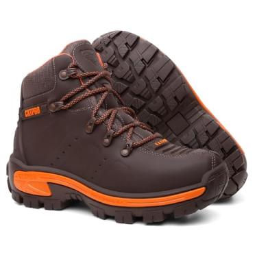 Imagem de Bota de Segurança Alpha em Couro Legítimo com CA – Conforto e Resistência (Preto, Normal, BR, Adulto, Numérico, 43)