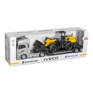 Imagem de Caminhão de Brinquedo Iveco Colecionável Miniatura Realista - Usual Br
