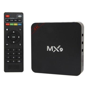 Imagem de Conversor Smart Tv Box Mx9 4K Ultrahd Wi-Fi Android