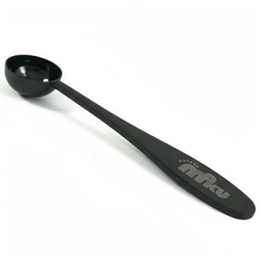 Imagem de Matcha Maku Matchamaku 1 Grama Matcha Colher de Medição/Tea Power Scoop - Preto - Perfeito para Um Tamanho de Porção de Aço Inoxidável