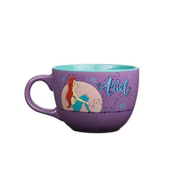 Imagem de Silver Buffalo Caneca de cerâmica Disney Princesa Pequena Sereia Ariel Moonlight, 700 ml