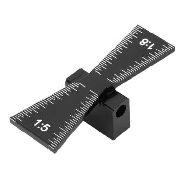 Imagem de Alumínio da Liga de Alumínio Povelail Ferramenta de Madeira Ferramenta de Madeira Régua de Conexão de Madeira para Carpinteiro de Madeira