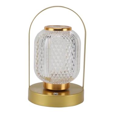 Imagem de Lanterna de Mesa Regulável Lanterna de Mesa Sem Fio Operada por Bateria Regulável USB Tipo C Controle de Toque Recarregável LED Portátil Abajur de Cabeceira Lanterna de Mesa para