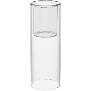 Imagem de Vaso Decorativo Enfeite Casa Parede Dupla Home&co Borossilicato 20x7x7cm Transparente
