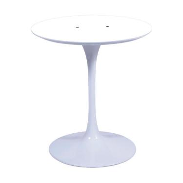 Imagem de Base Mesa Saarinen Tulip Jantar Redonda Branca - 90 A 107cm