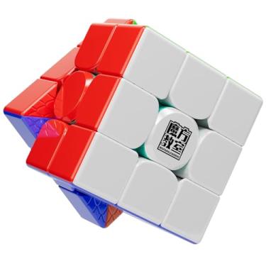Imagem de Moyu RS3M V5 SE Ball Core UV Coated 3x3 SpeedCube, 3x3 Puzzle Stickerless RS3M V5 MagLev Master Cube (MagLev+Ball Core Magic Clothes) Gift for Speed Cuber