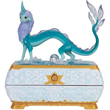 Imagem de Disney Raya and The Last Dragon Sisu Dragon Chest Jewelry Box Features Color Changing Lights & Music