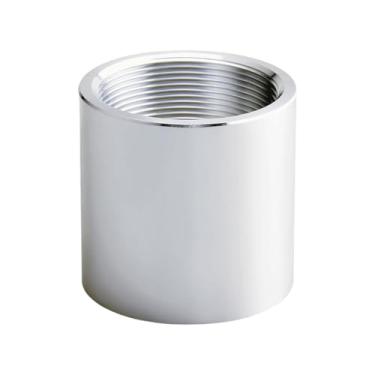 Imagem de Acoplamento completo rosqueado NPT de 3/10.2 cm, alumínio 6061-T6 Schedule 40, acoplador de encaixe de tubo rosqueado fêmea de 0,75 polegadas, resistência à corrosão, para aplicações de ar, água e