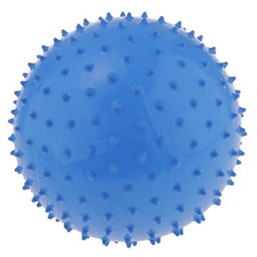Imagem de Bolas de massagem de ioga coloridas azuis de 23 cm, ferramenta de estresse de liberação de bola inflável sensorial, brinquedo infantil para ambientes externos internos