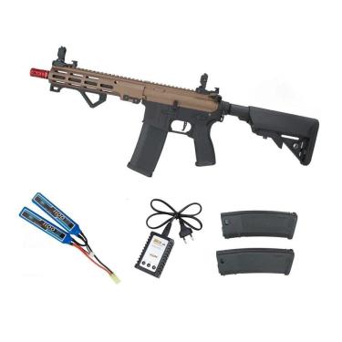 Imagem de Rifle Airsoft Aeg M4 M-lok Sa-e23 Rra+bateria 7.4+carregador
