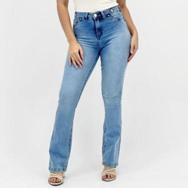 Imagem de Calça Young Style Jeans Boot Cut Feminina-Feminino