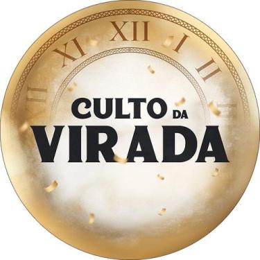 Imagem de Painel De Festa Redondo 1,50x1,50 - Igreja Culto Da Virada 052 - Via C