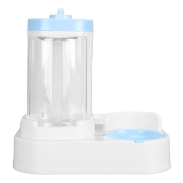 Imagem de Generic Alimentador Automático de água para Gatos, Material PP Fácil de Limpar 2 Em 1 Dispensador de água para Alimentos para Animais de Estimação para Cães (Azul)