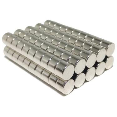 Imagem de Ima De Neodímio / Super Forte / 6mm X 4mm * 100 Peças * - Fácil Negóci