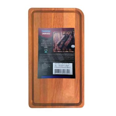 Imagem de Tábua para Churrasco Tramontina 37 x 20 Madeira Especial, 37x20
