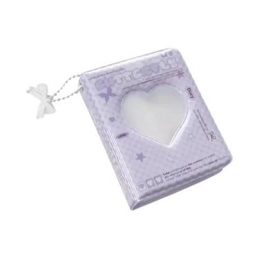 Imagem de Álbum De Photocards Kpop Love Heart Com 40 Bolsos, Resistente À Água, 