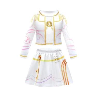 Imagem de Fantasia De Cosplay Para Crianças Anime Kpop Demon Hunter Rumi Zoey Mi