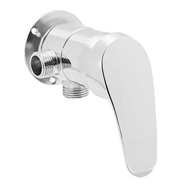 Imagem de GLOGLOW Válvula G1/2in Válvula Angular de Banheiro de 3 Vias, Liga de Zinco, Interruptor Desviador de Cabeça de Chuveiro, Separador de água No Banheiro