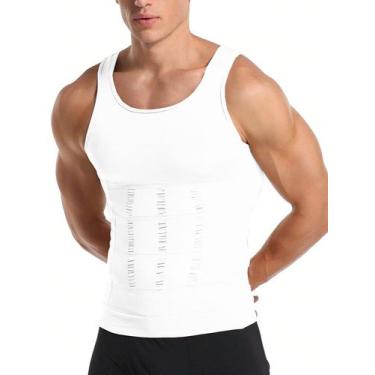 Imagem de Bodyshaper de Alta Compressão Postura Cinta Modeladora Masculina Fit -