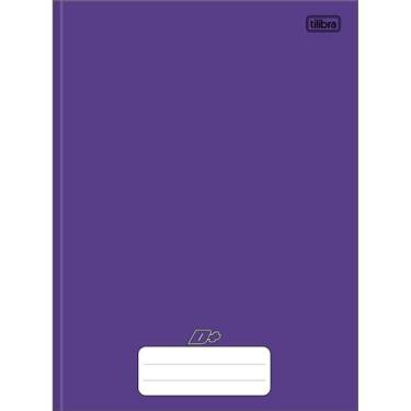 Imagem de Caderno brochurão cd tilibra d+ roxo 96 fls - pt c/ 5