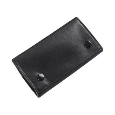 Imagem de Porta-Cigarros Retro Em Couro PU Com Estojo Para Papel De Fumar - NONE