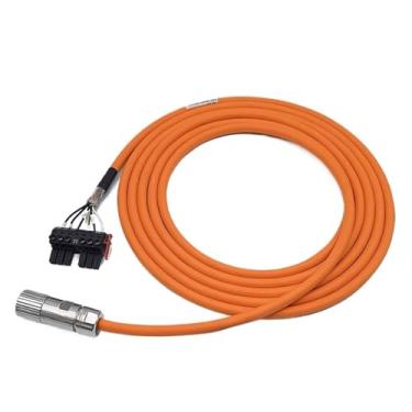 Imagem de Cabo de alimentação com cabo de freio 6FX5002-5DN06 6FX8002-5DN06 para motor S120 para indústria, fabricação, robótica, controle de máquina, etc (6FX8002-5DN06,2M)