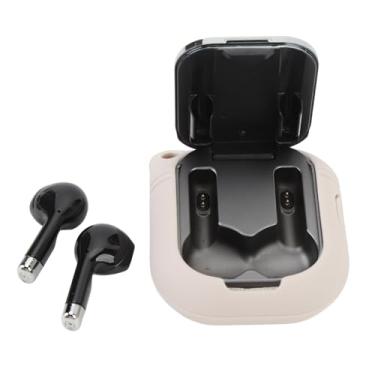 Imagem de Cryfokt 2 Em 1 Fones de Ouvido Relógio Inteligente Tela Hd Nfc Relógio Esportivo para, Grande Bateria Música Jogar Contagem Passo para Homens (Gel Prateado)