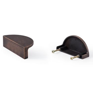 Imagem de Puxador Concha 1Pç Móveis Antigos Puxadores Armario Gaveta