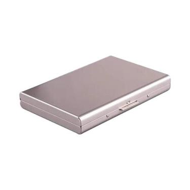 Imagem de Porta-cartões De Crédito Minimalista Masculino Com RFID, Carteira De A