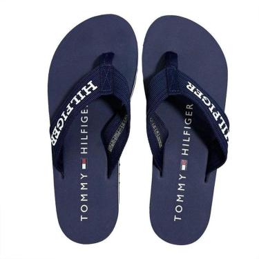 Imagem de Chinelo Tommy Hilfiger Monotype Beach Azul Marinho-Masculino