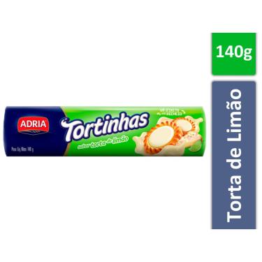 Imagem de Biscoito Tortinhas Torta de Limão Adria 140g Recheado
