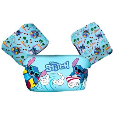 Imagem de Colete com Boia Auxiliar Stitch Infantil 57 cm Etitoys
