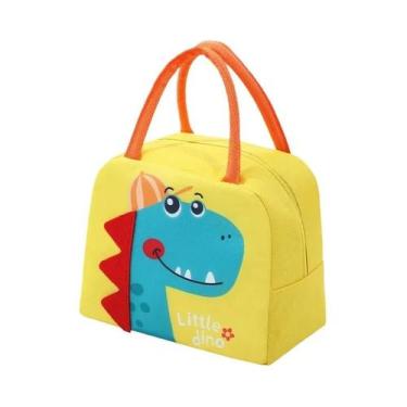 Imagem de Bolsa Térmica Infantil Impermeável Com Estampa De Desenho Em Tecido Ox