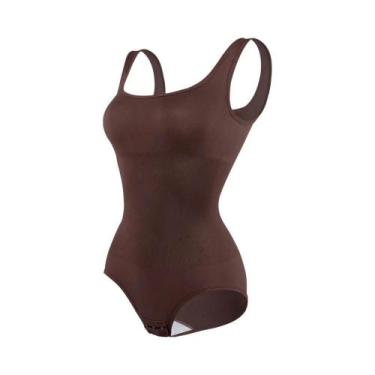 Imagem de Body Modelador Feminino Com Alças Largas E Controle Abdominal, Roupa F