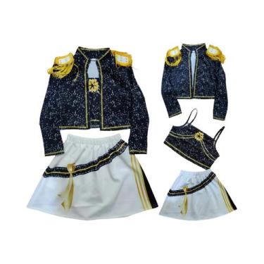 Imagem de Fantasia De Cosplay Golden Huntrix Para Meninas, Roupas De Performance