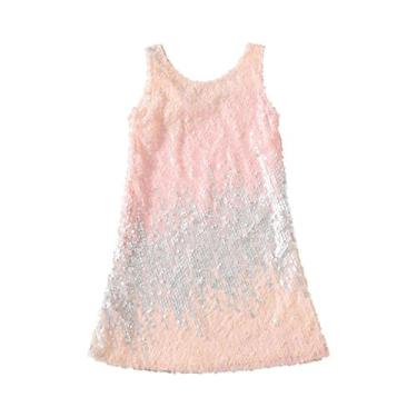 Imagem de Vestido De Princesa Para Meninas Com Lantejoulas E Pompadour, Estilo E