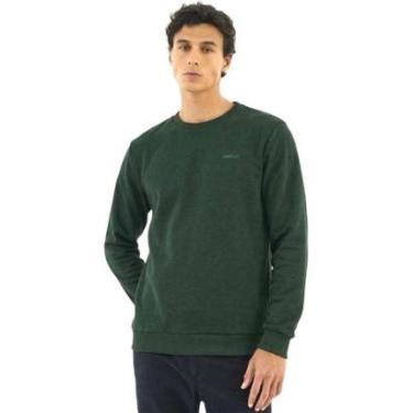 Imagem de Moletom Colcci Slim Gola Careca Verde Forest Masculino-Masculino
