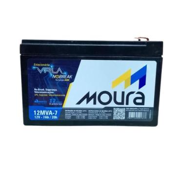 Imagem de Bateria Gel Selada 12v 7ah Moura Nobreak Cod. 12MVA7