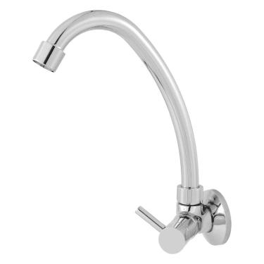 Imagem de Torneira Cozinha Metrox Lite Parede - Bica Móvel 2060 C60 Cromado 1/4 Volta