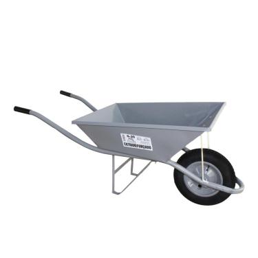 Imagem de Carrinho de Mão Esfera Extra Forte 60L CH14 - Pneu com Câmara 3,25x8 Cinza