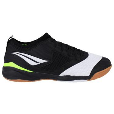 Imagem de Tênis Penalty Futsal Max 1000 Ecoknit Masculino , Preto, Branco, 43