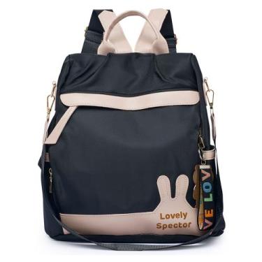 Imagem de Mochila Bolsa Feminina Spector Com Bolso AntiFurto Espaçosa Moderna Re