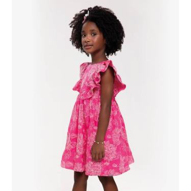 Imagem de Vestido Infantil Trick Nick Rosa