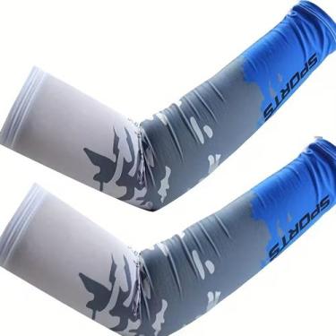 Imagem de Manguito Longo Térmico e Compressão Gold Sports Ice III-Dry Proteção S
