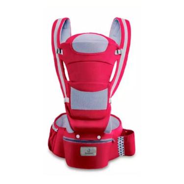 Imagem de Canguru Bolsa Carrega Bebe Ergonomico Conforto Passeio 12posições 3em1