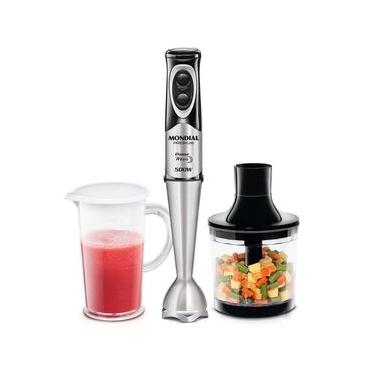 Imagem de Power Mixer Mondial 2 em 1 Mixer e Processador M-07 - Preto/Inox