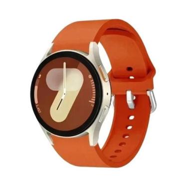 Imagem de Pulseira De Silicone Para Samsung Galaxy Watch 40mm 44mm 45mm 20mm Sem