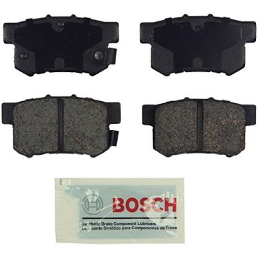 Imagem de Bosch BE537 Conjunto de pastilhas de freio a disco azul para Acura CL, CSX, ILX, RSX, TL, TSX; Honda Accord, Civic, CR-Z, Prelude, S2000; Suzuki Kizashi, SX4 - TRASEIRA